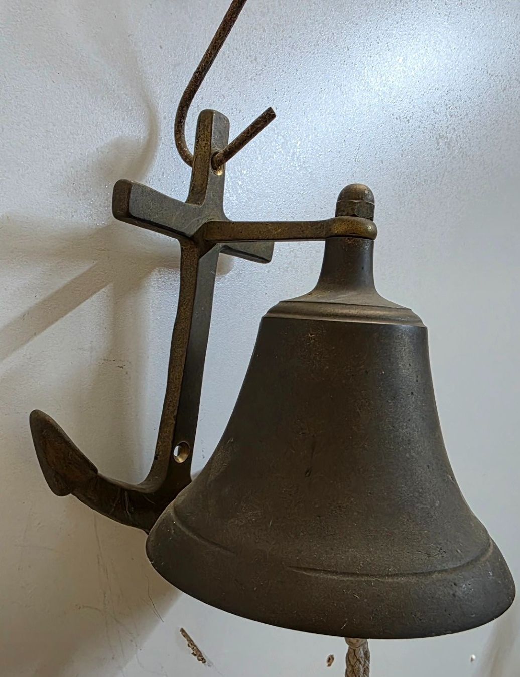 Campanacci mucche: Maritime Schiffsglocke ist aus Messing Glocke – Usato da Flums venduto da Flumsantik 1