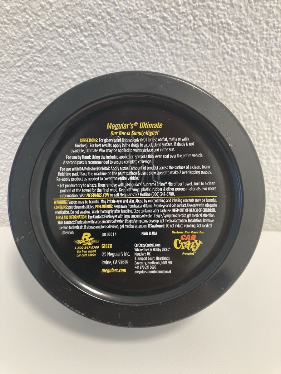 Meguiar's Prodotti per la cura: Meguiar's Ulitmate Paste Wax – Usato da Wohlen AG venduto da Liridon22 1