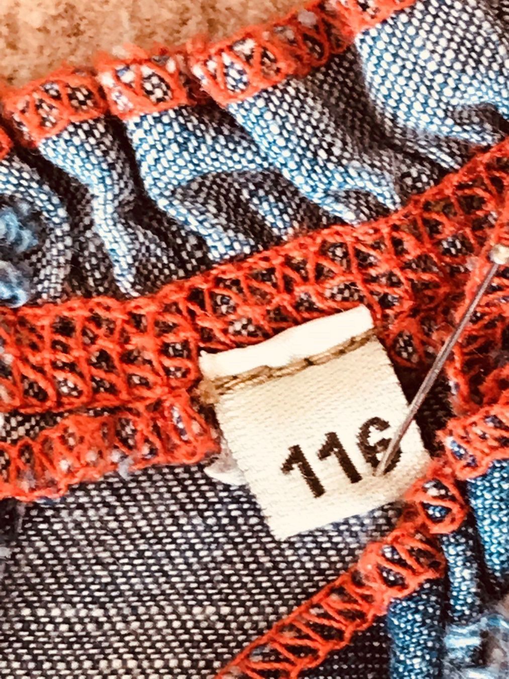 Kleider & Röcke: Carbone Jeanskleid 116 – Gebraucht aus Muttenz von Susanne81002 3