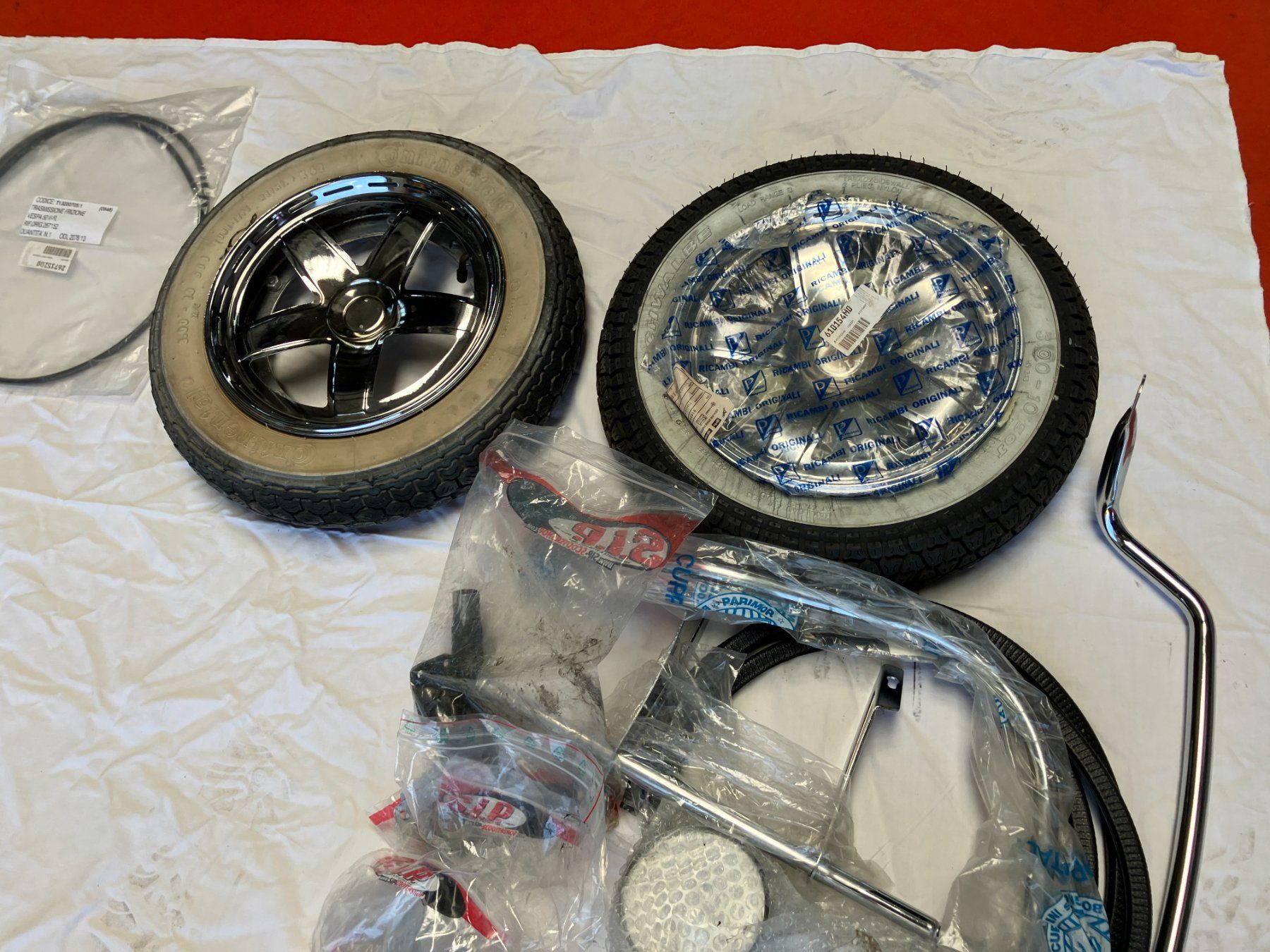 Piaggio Alle Rollerersatzteile: Div. Piaggio Vespa 50 Ersatzteile – Gebraucht aus Gampelen von Steuer0 5