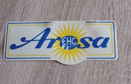 Aufkleber EHC Arosa Eishockey Logo gebraucht guter Zustand