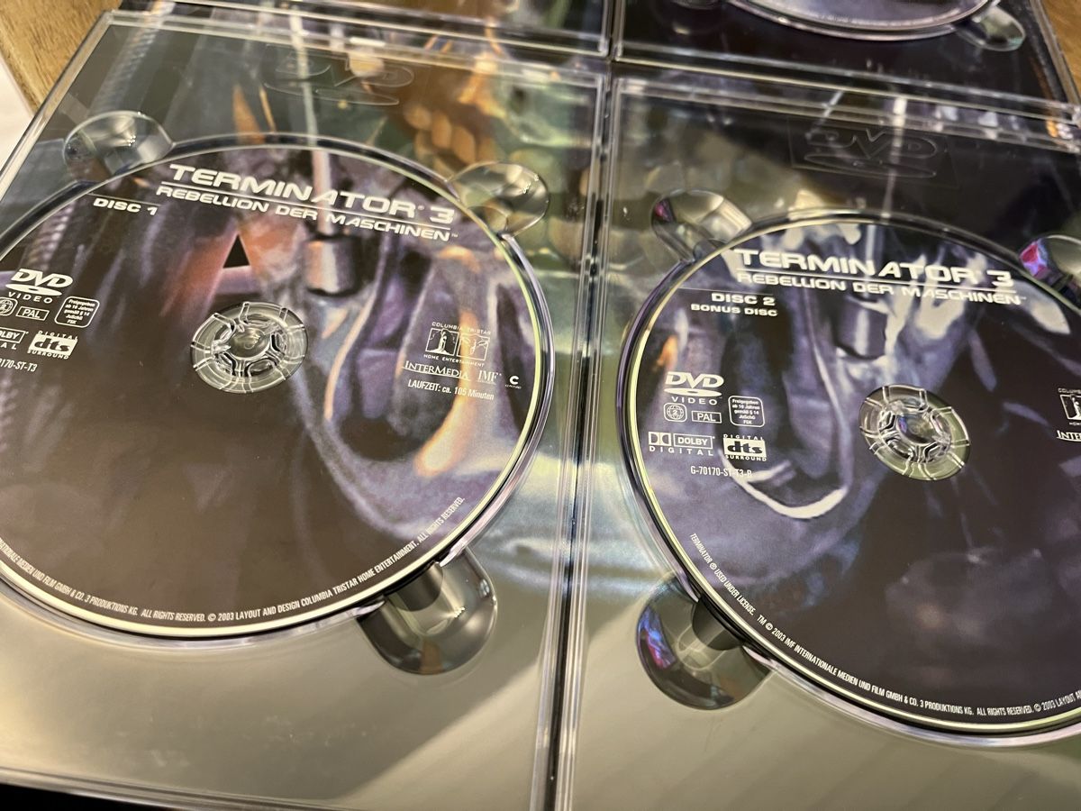 Alle DVDs: TERMINATOR BOX 6 DVD's – Gebraucht aus Wiesenberg von  5