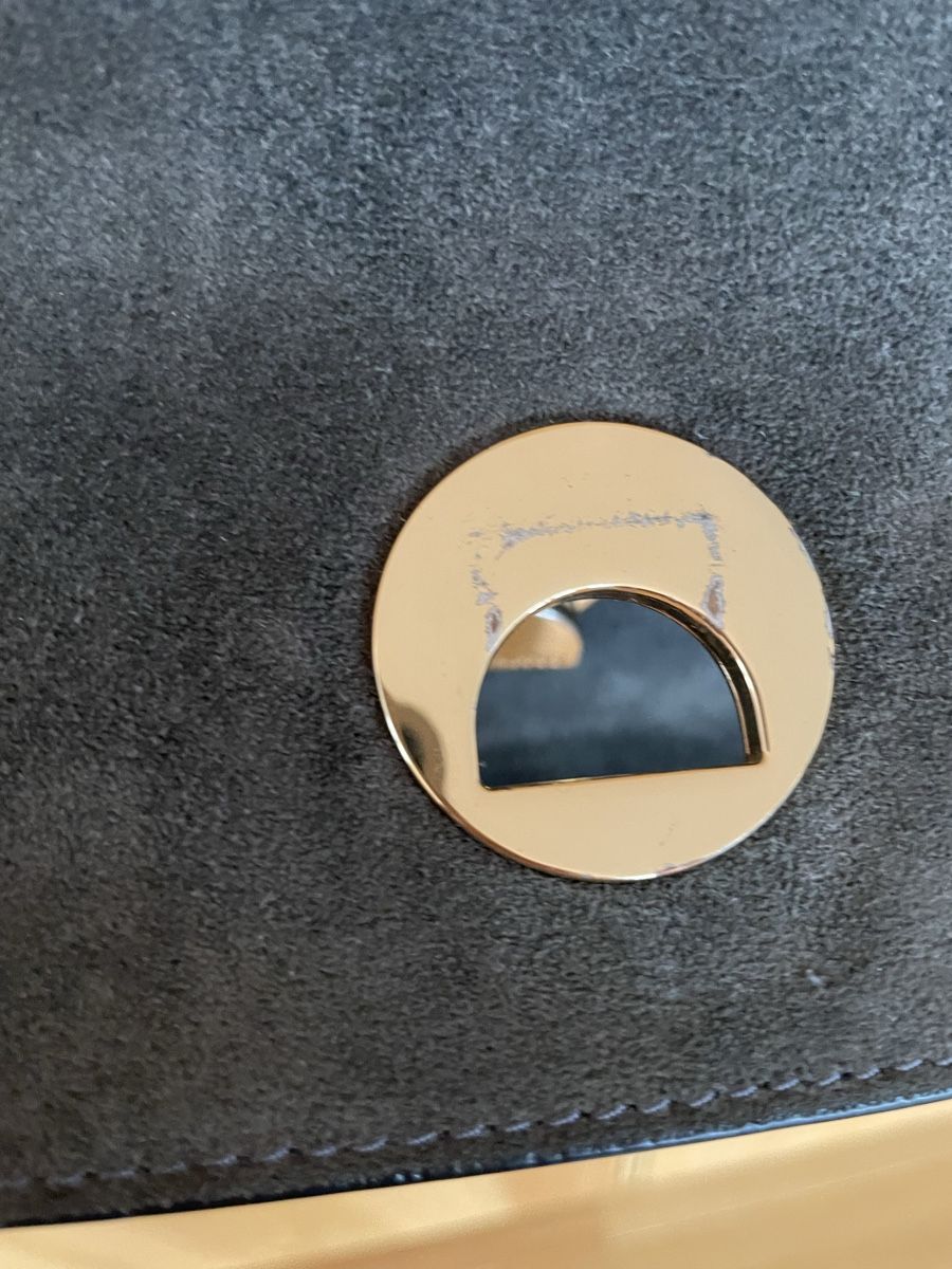 Coccinelle Borse da donna: COCCINELLE, Handtasche Wildleder, dunkelgrau – Usato da Hägglingen venduto da jac_smp9 6