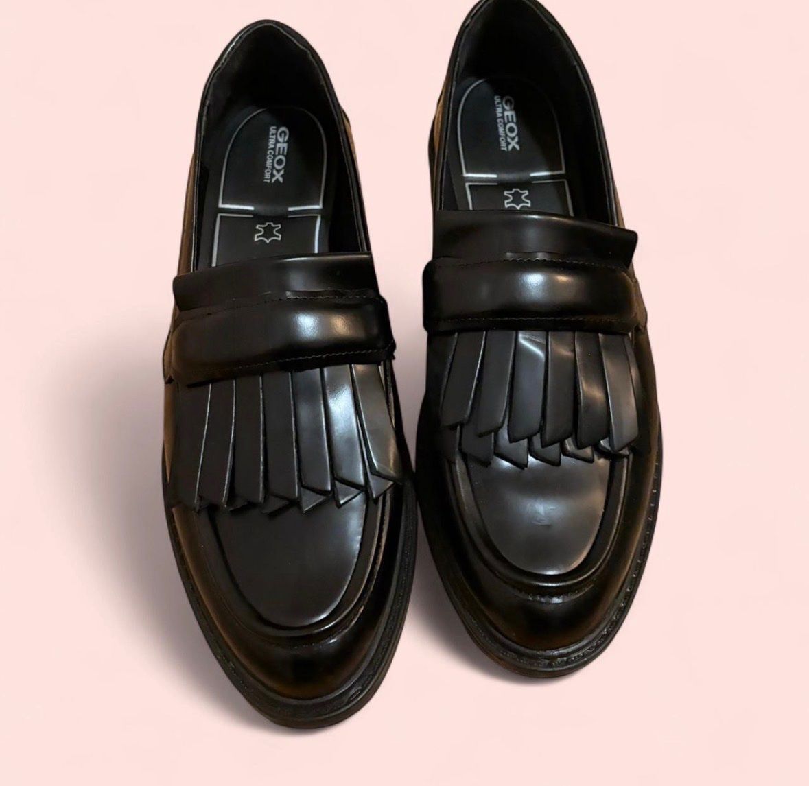 Geox Scarpe da donna: Black leather loafers – Usato da arzo venduto da emm_jnq2