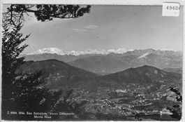 Mte. San Salvatore verso Cademario, Monte Rosa