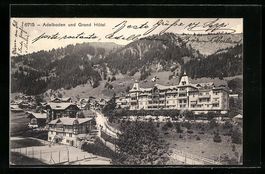 Adelboden, Teilansicht mit Grand Hotel