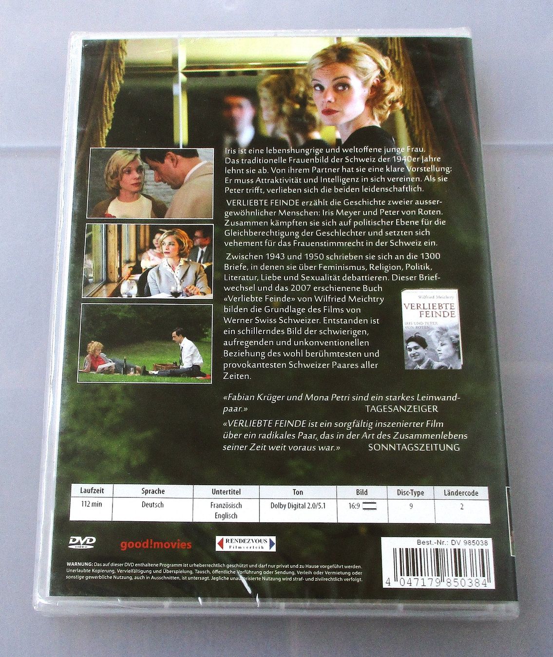 Tutti i DVDs: VERLIEBTE FEINDE - Iris Von Roten NEU/OVP – Nuovo e nell'imballaggio originale da Wattwil venduto da Muriel10 1