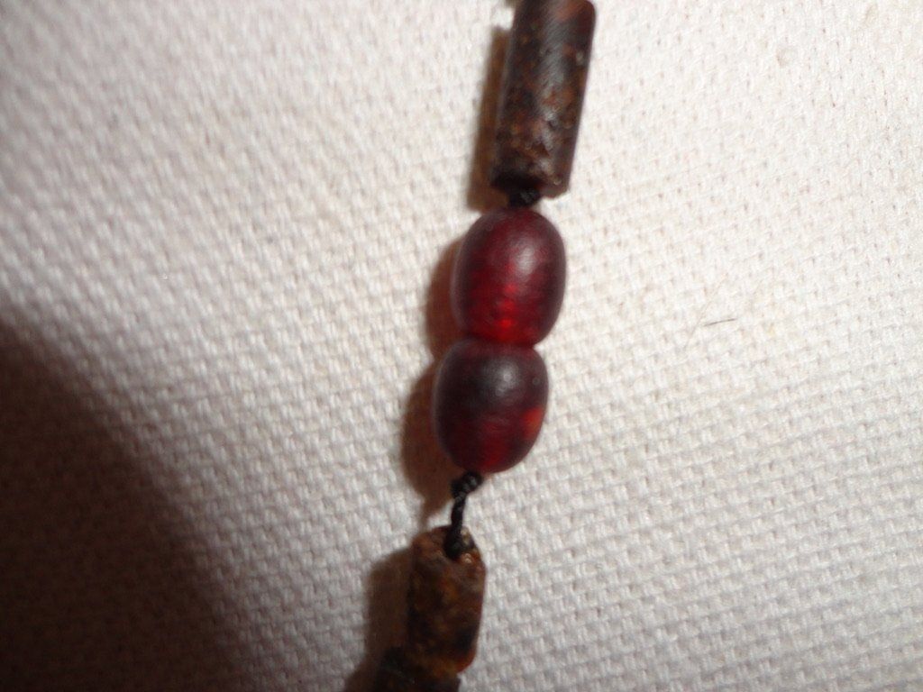 Ketten: Halskette - Bernstein /Ambre/Amber roh echt. – Neu (gemäss Beschreibung) aus Biberist von tl-schmuck 3