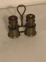Messing Pfeffer und Salzstreuer Glas