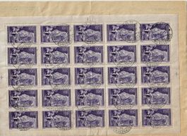 Schweiz, Zst, 131 ⊙, ganzer Bogen, KW CHF 100.00