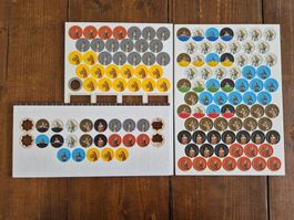 Ersatzteile ​​für Brettspiel "Orléans"