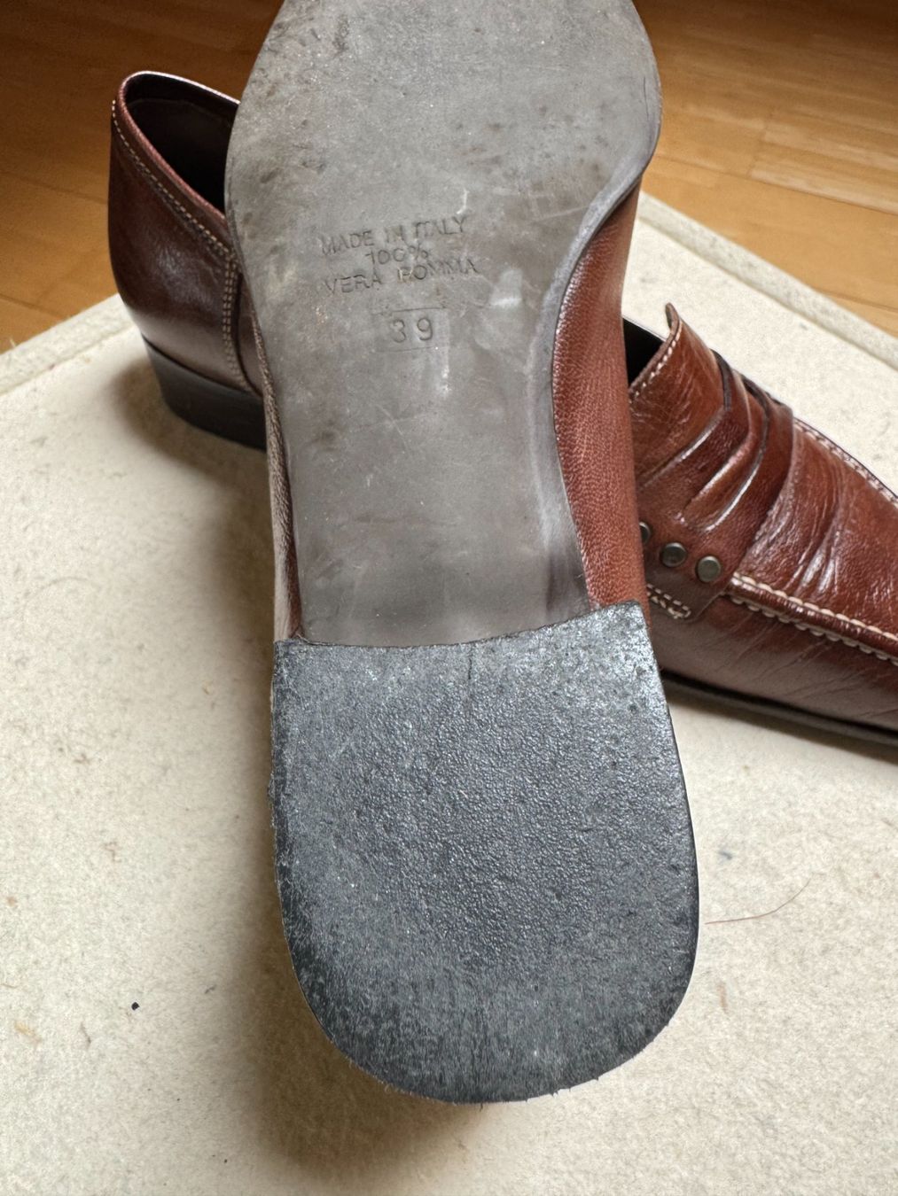 Navyboot Scarpe da donna: Braune Navyboot Lederschuhe – Nuovo (secondo la descrizione) da Stäfa venduto da Mofi8712 9