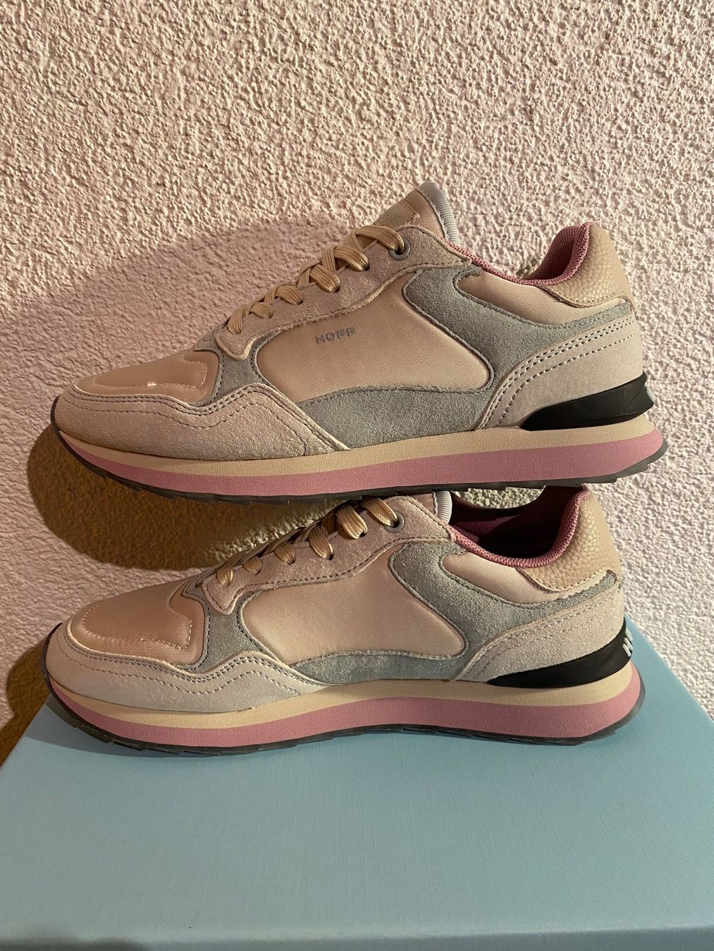 Damenschuhe: Hoff Sneaker, neu Gr. 38 hellbeige/Lila, – Neu und originalverpackt aus Herzogenbuchsee von ameise02 5