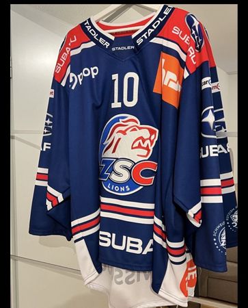 ZSC Lions Hockey Trikot Andrighetto Grösse XL neuwertig