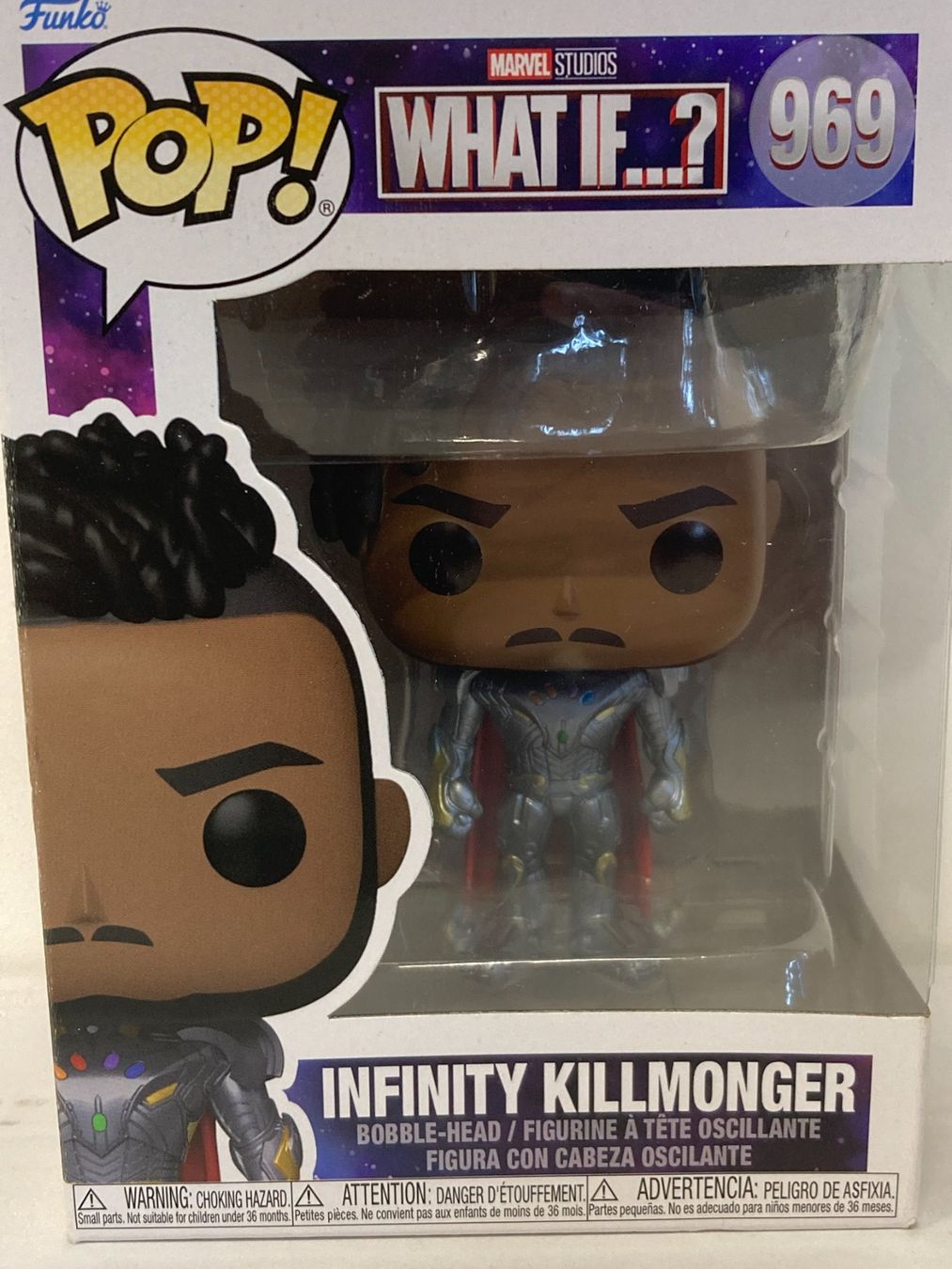 Funko Statuette: FUNKO POP! MARVEL  969  WHAT IF ... ? INFINITY KILLMONGER – Nuovo e nell'imballaggio originale da Vezia venduto da Aquarius_Age 1
