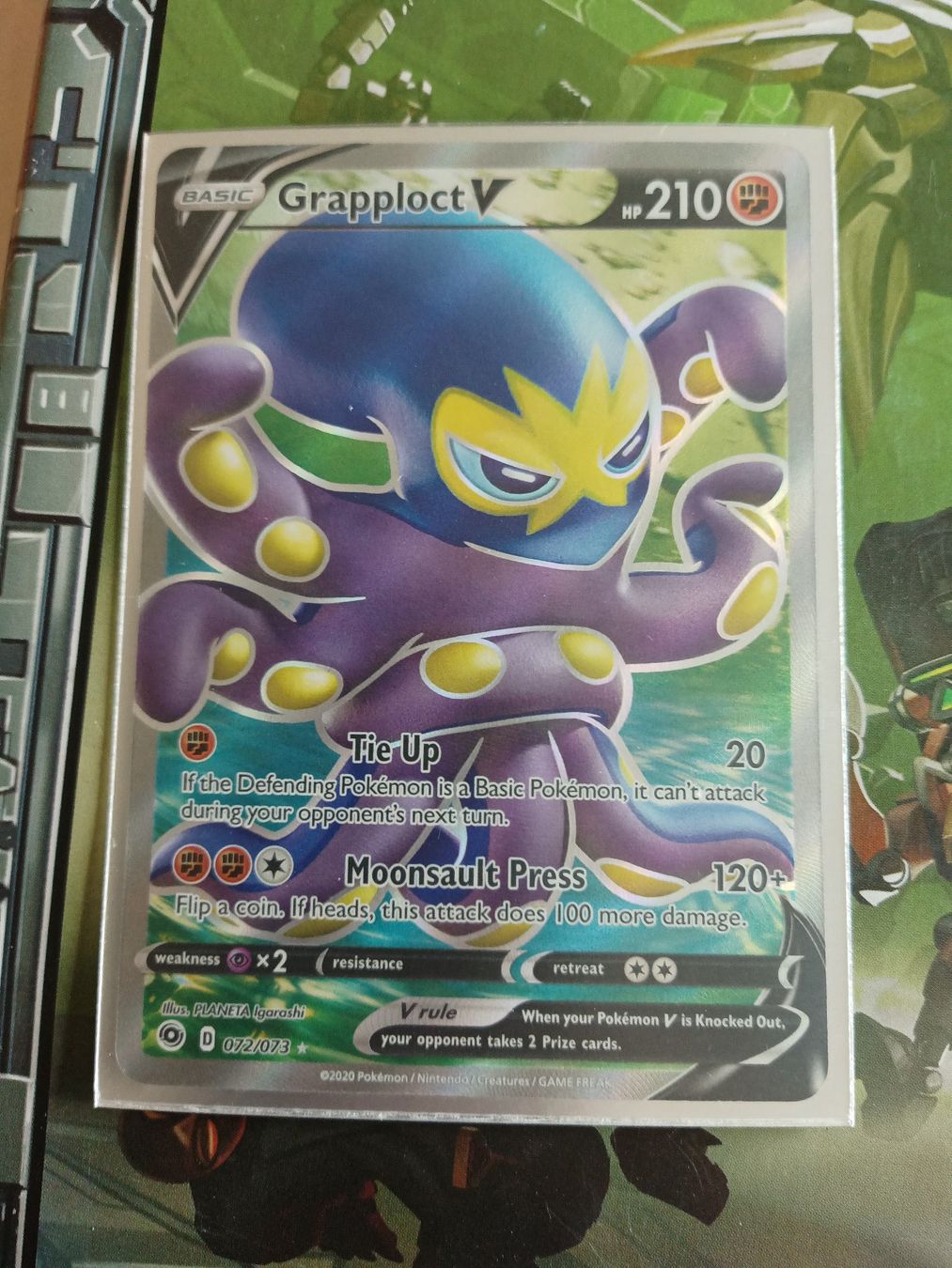 Pokémon Carte collezionabili: Grapploct V Full Art - Pokemon – Usato da Altstätten SG venduto da GGsGameshop