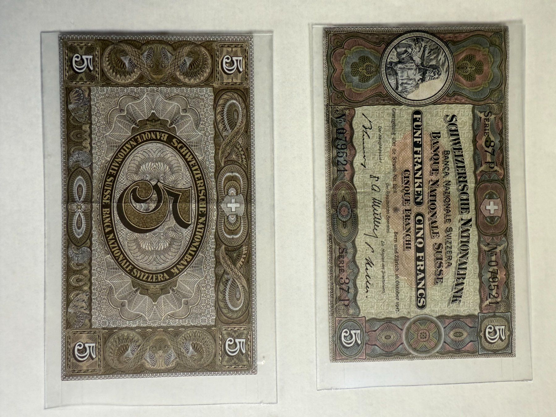 Banconote: Lot de billets de banque Suisse originaux – Usato da Eclagnens venduto da Vialli 6