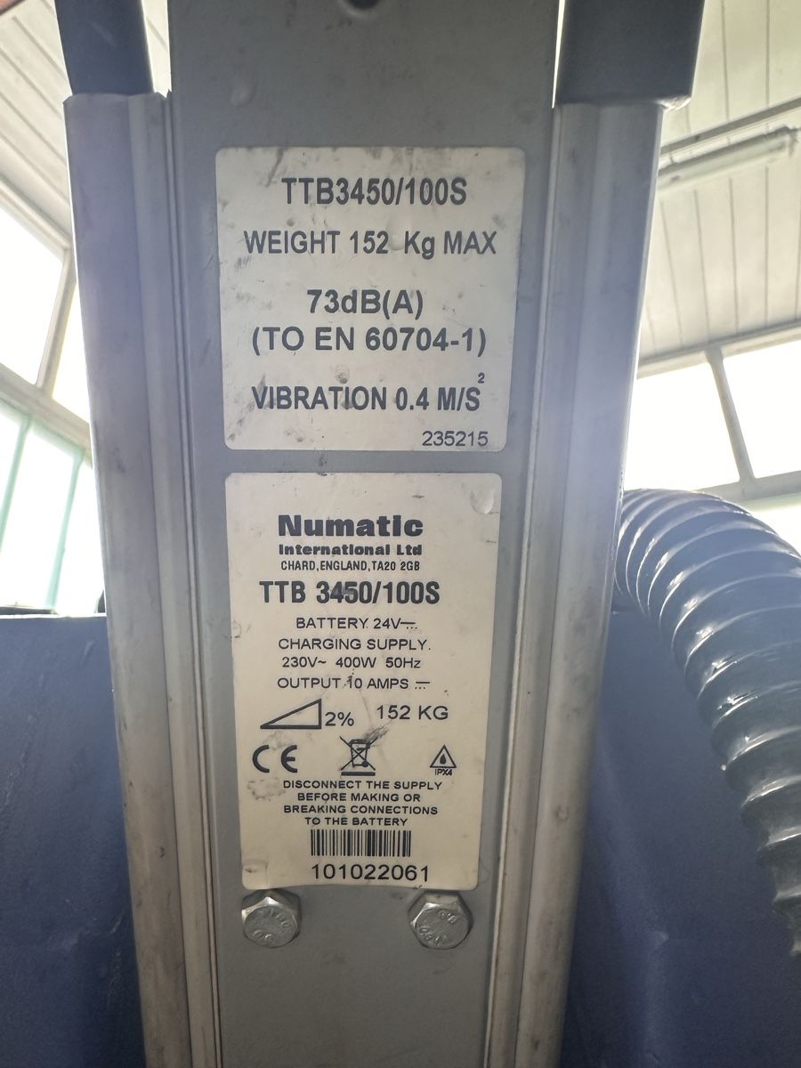 Tutti gli attrezzi: Numatic TTB 3450/100S profissionale – Usato da Leggia venduto da tasquinha123 8
