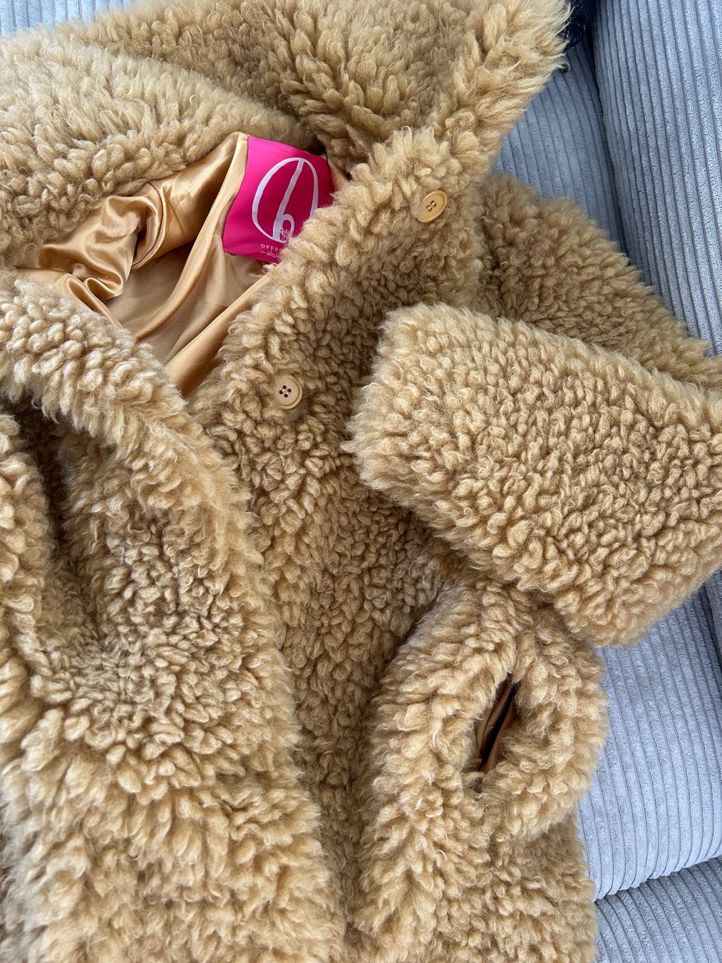 Manteaux: Statement Teddymantel Camel Grösse S wie neu – D'occasion à Zürich par reb_f5mg 7