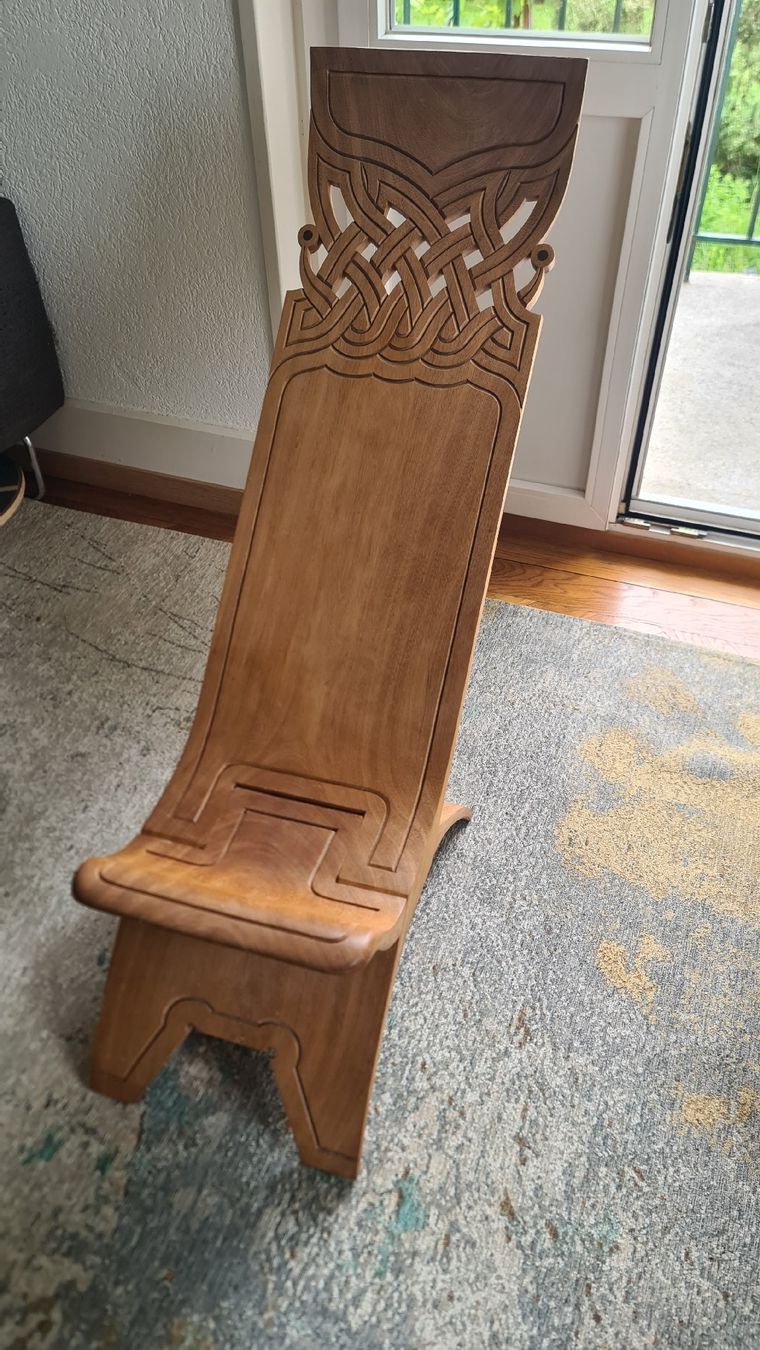 Sedie: Chaise bois exotique Guyane – Usato da Biel/Bienne venduto da eca_79wj