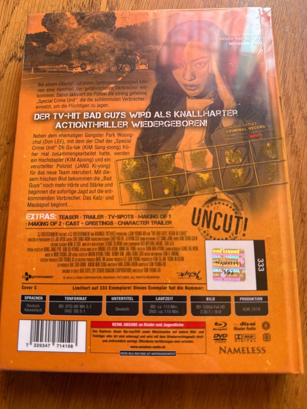 Alle DVDs: The bad guys Mediabook OVP – Neu und originalverpackt aus Benken ZH von Audi-erich 1