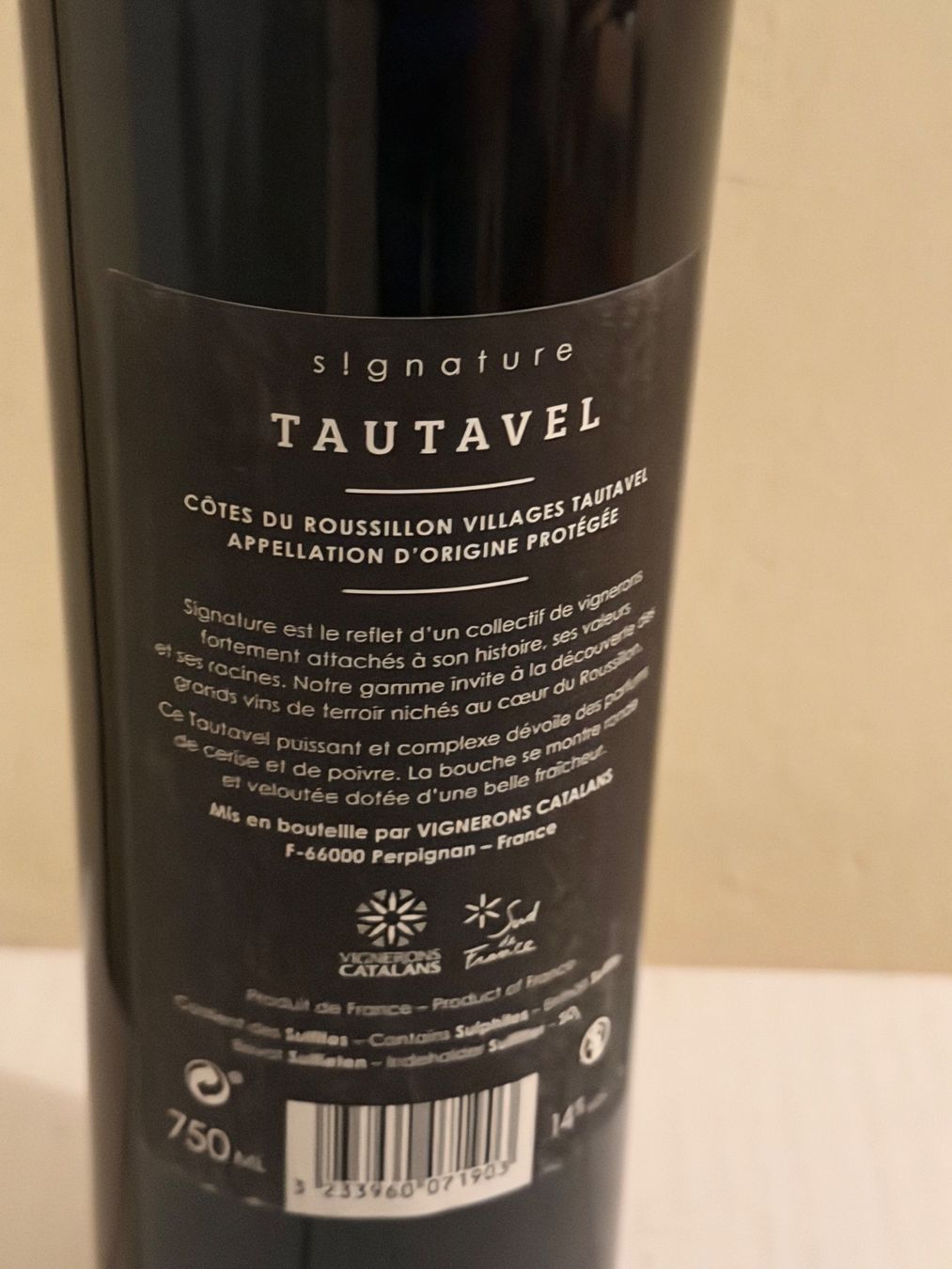 Vino: TAUTAVEL Signature 2018 Roussillon – Nuovo (secondo la descrizione) da Roche VD venduto da luc_jwm5 3