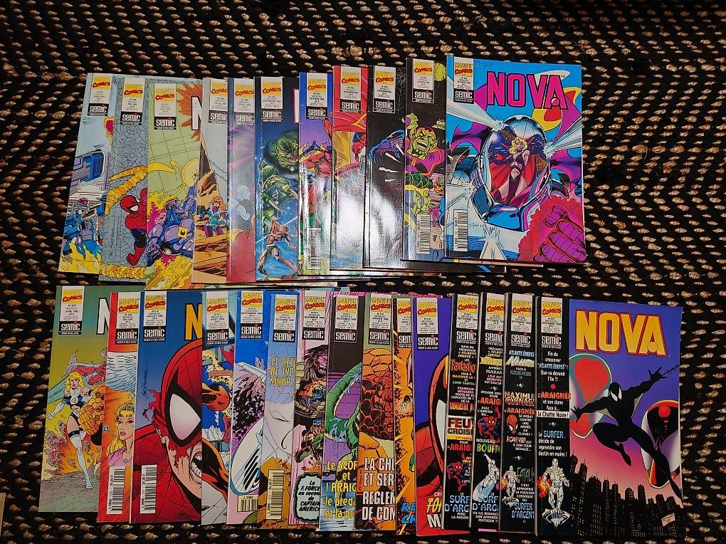 Fumetti: Lot de 63 comics NOVA Lug / Semic  Marvel – Usato da Jouxtens Mézery venduto da wichoud