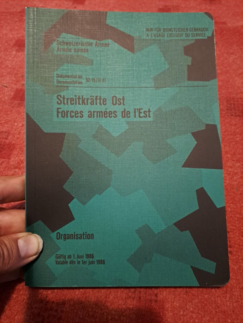 Libri: Reglement  " Streitkräfte Ost " – Usato da St.Gallen venduto da Infanteriewerk