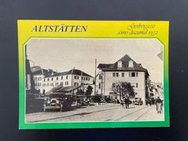 AK SG Altstätten, Gerbergasse so war es einmal 1932 Rheintal
