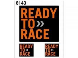 KTM Racing Ready to race  Aufkleber Sticker 3teilig