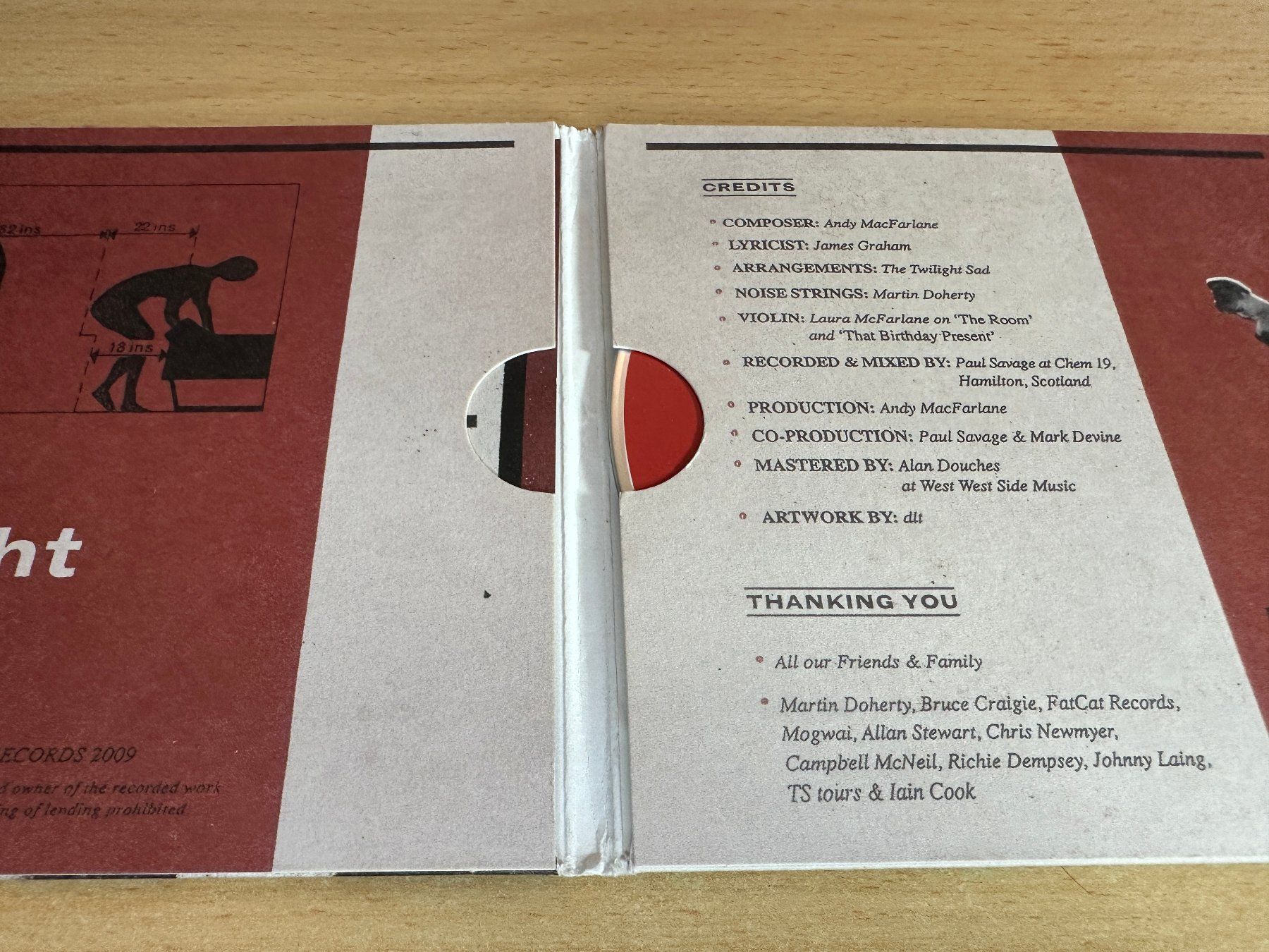 CDs: The Twilight Sad – Forget The Night Ahead – Gebraucht aus Rikon im Tösstal von  2