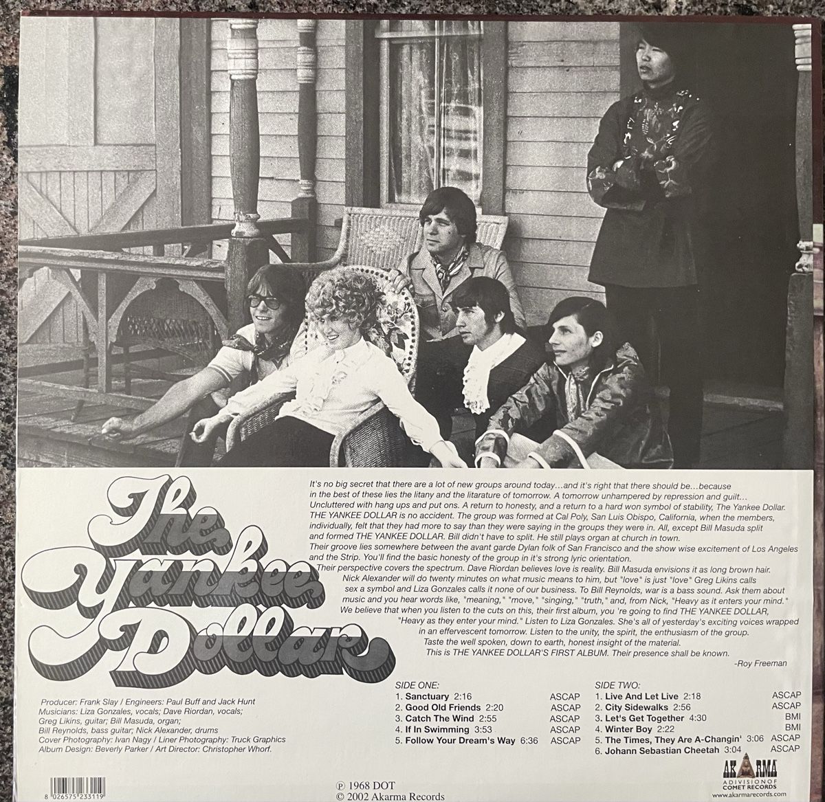 Vinyles: The Yankee Dollar - same - AKARMA Vinyl LP – D'occasion à Olten par Bluespapst 1