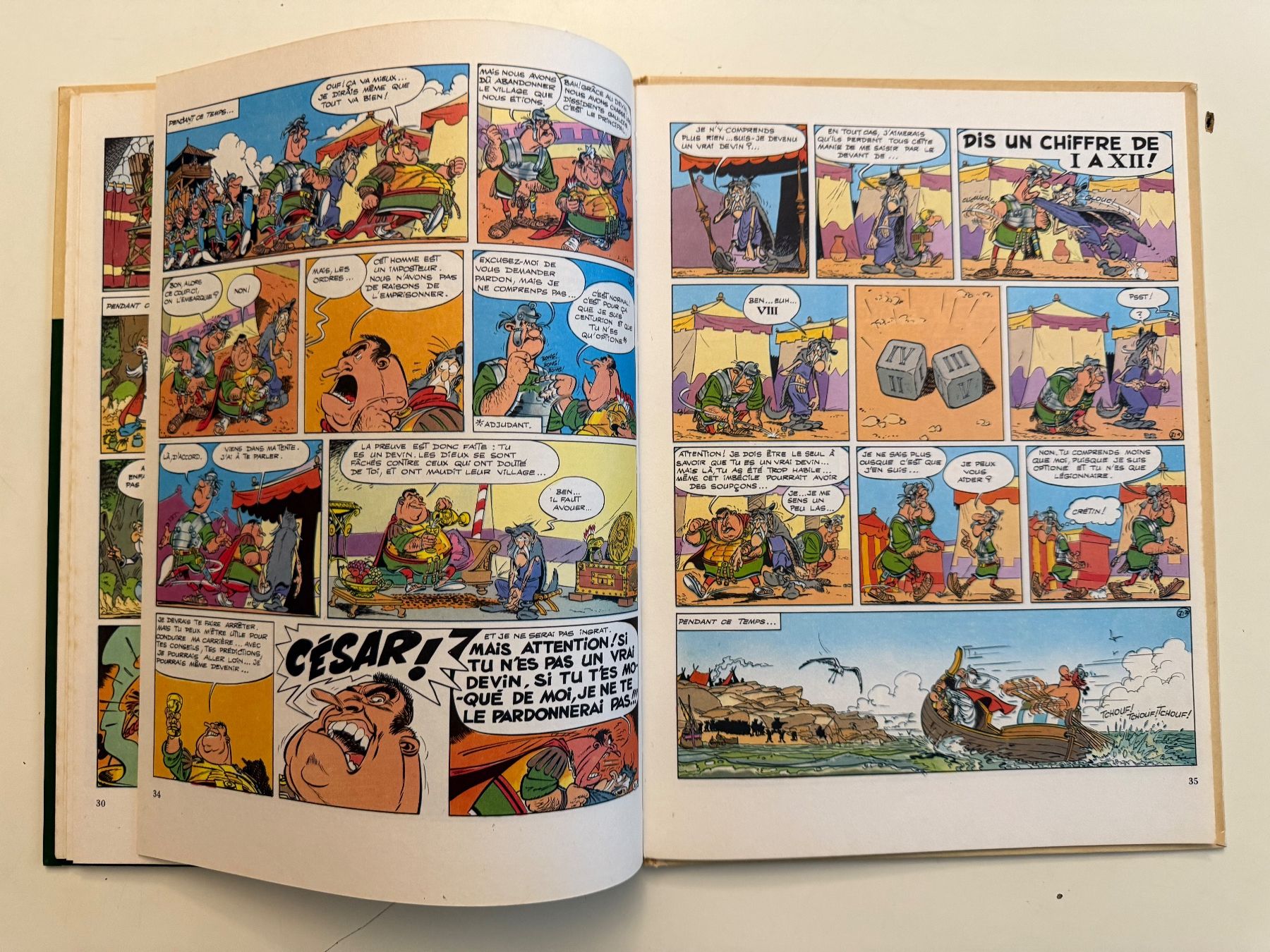 Fumetti: Asterix - LE DEVIN - HARDCOVER - 1972 – Usato da Münsingen venduto da Ganjam 6