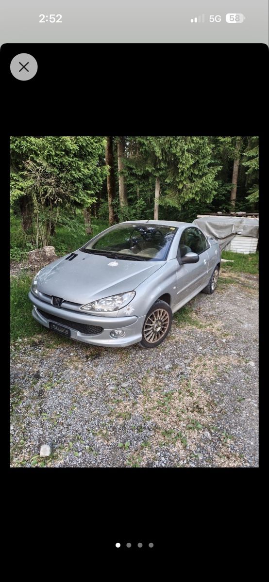 Peugeot Autos: Peugeot 206cc – Défectueux à Richterswil par sel_fm92 3