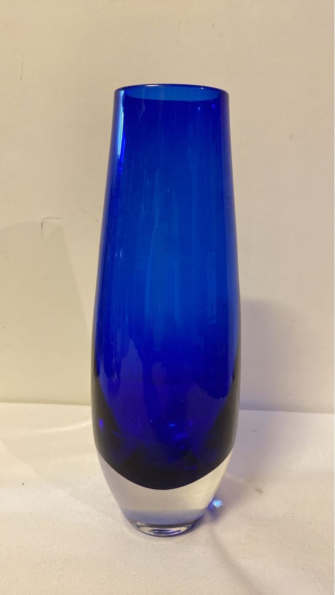 Vasi & Recipienti: Elegante blaue Glasvase – Usato da sursee venduto da trilli-tralli