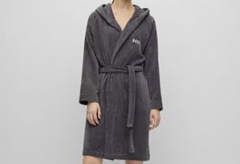 Hugo Boss Bademantel Grau