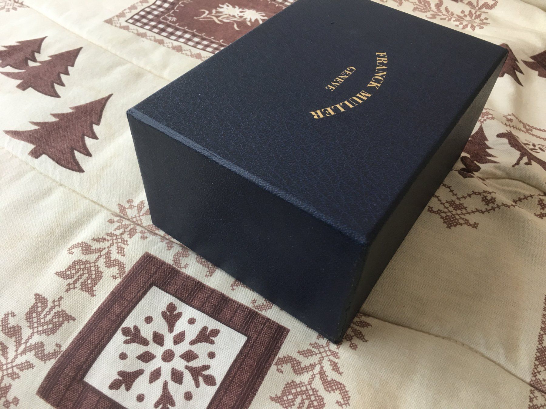 Bucherer Scatole porta orologi: FRANCK MULLER ORIGINAL - CARTON BOX CASE !!! – Usato da Epalinges venduto da dream-watch 2
