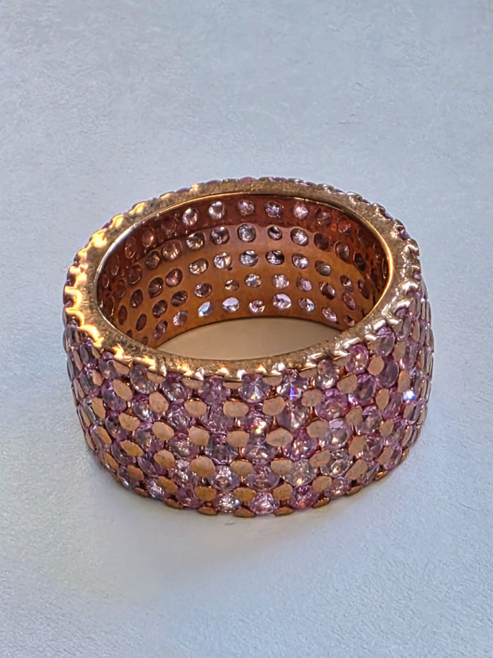 Bagues: Ring rosegoldfarben besetzt mit Amethisten – Neuf (Voir description) à Zürich par benedikt12 2