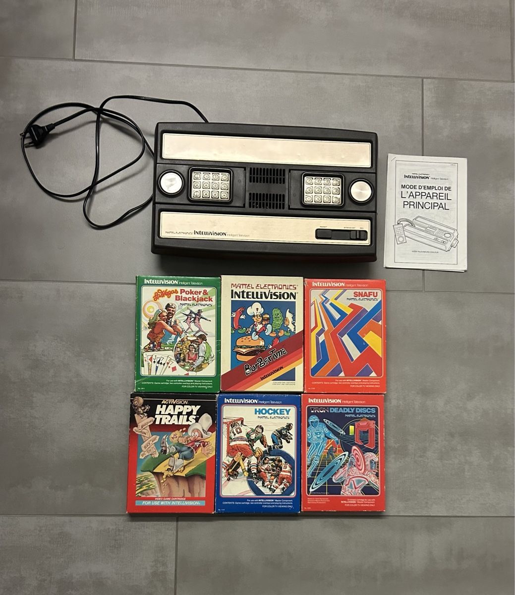 Console: Intellivision Konsole Sammlung mit 6 Spielen – Usato da ulisbach venduto da efbtr 4
