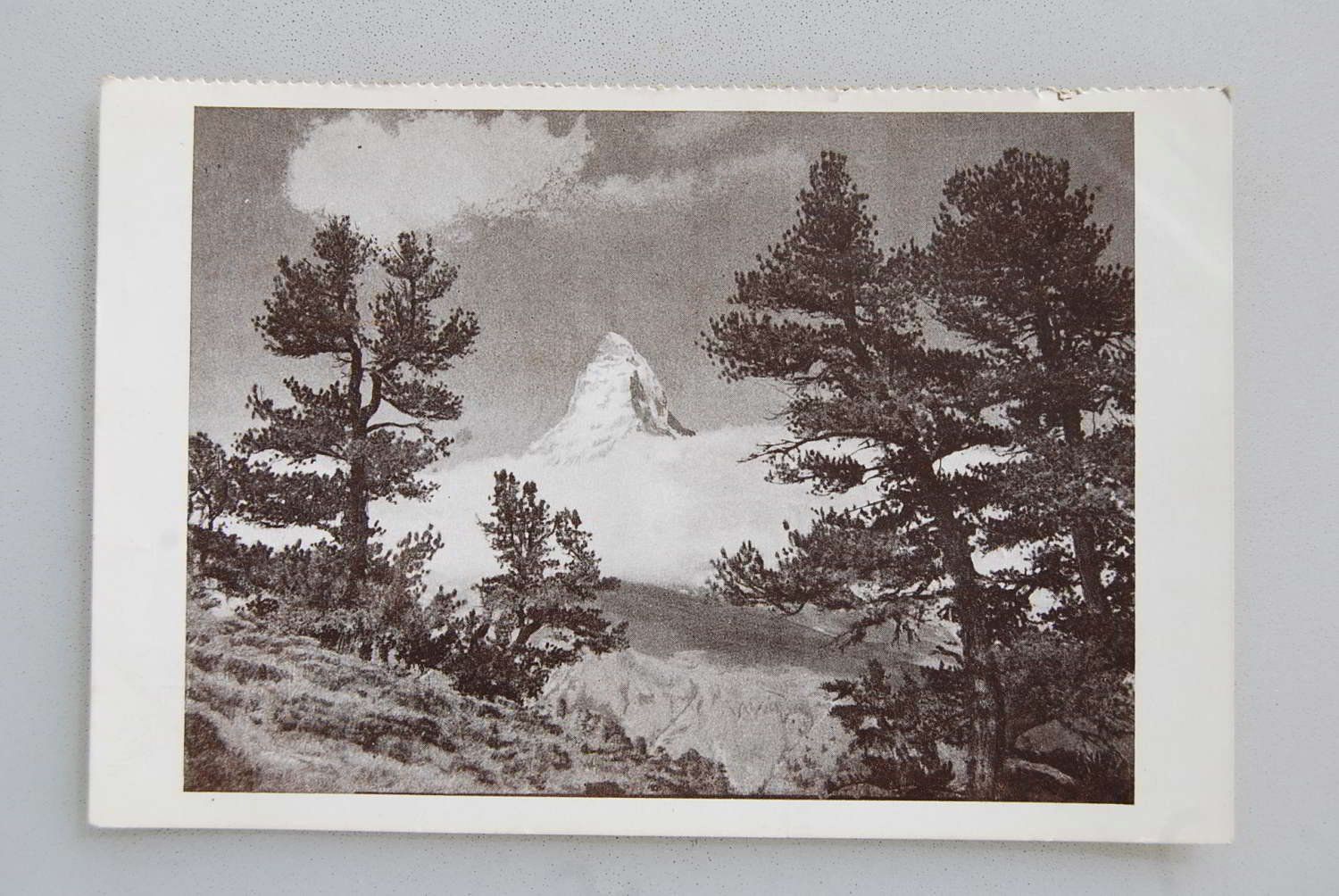 Cartoline postali: AK Matterhorn 1932 – Usato da Rüfenacht BE venduto da Toro06