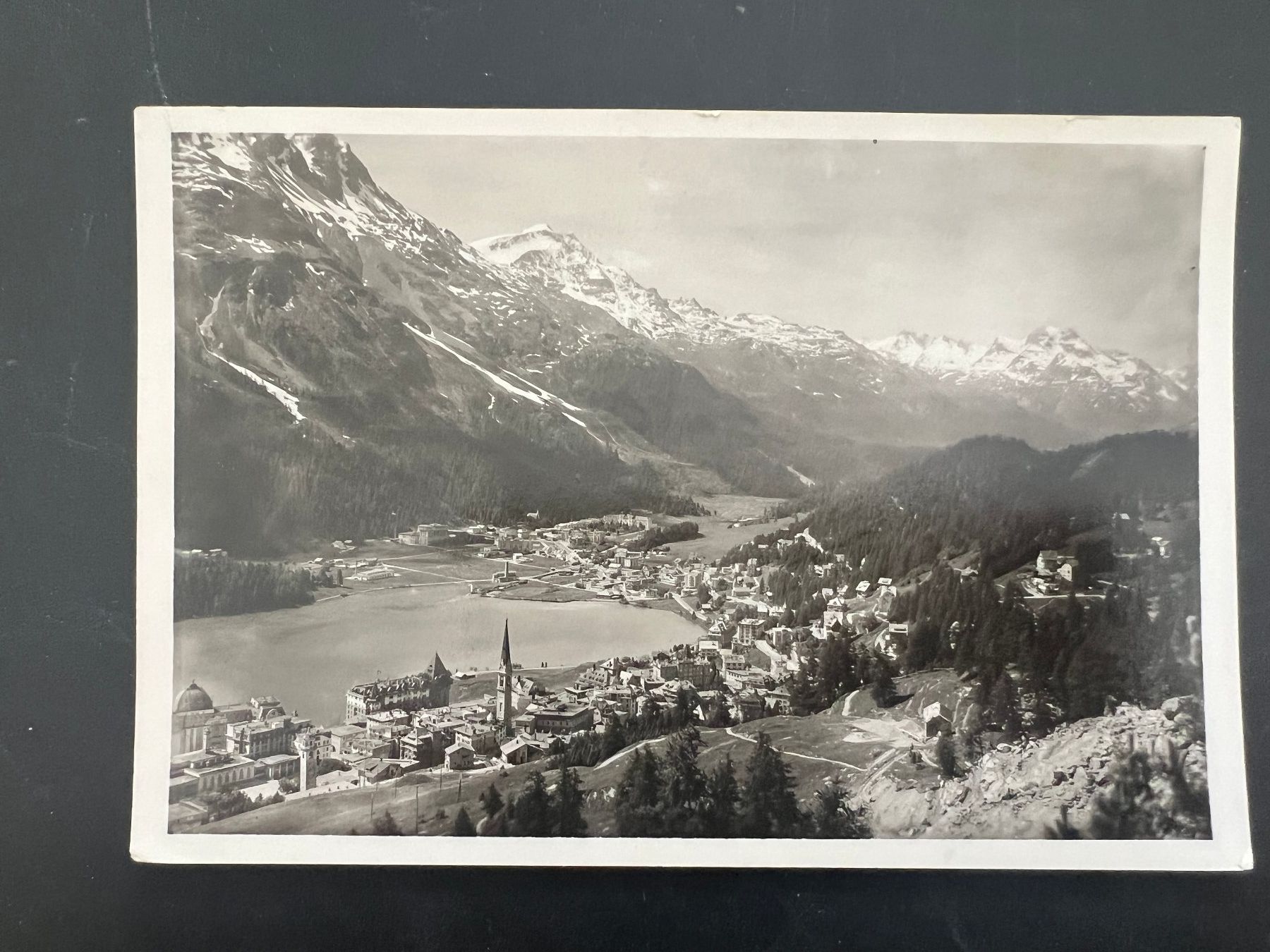 Cartoline postali: St. Moritz  1936 Ansichtskarte    (V293) – Usato da Hinwil venduto da Sidi4