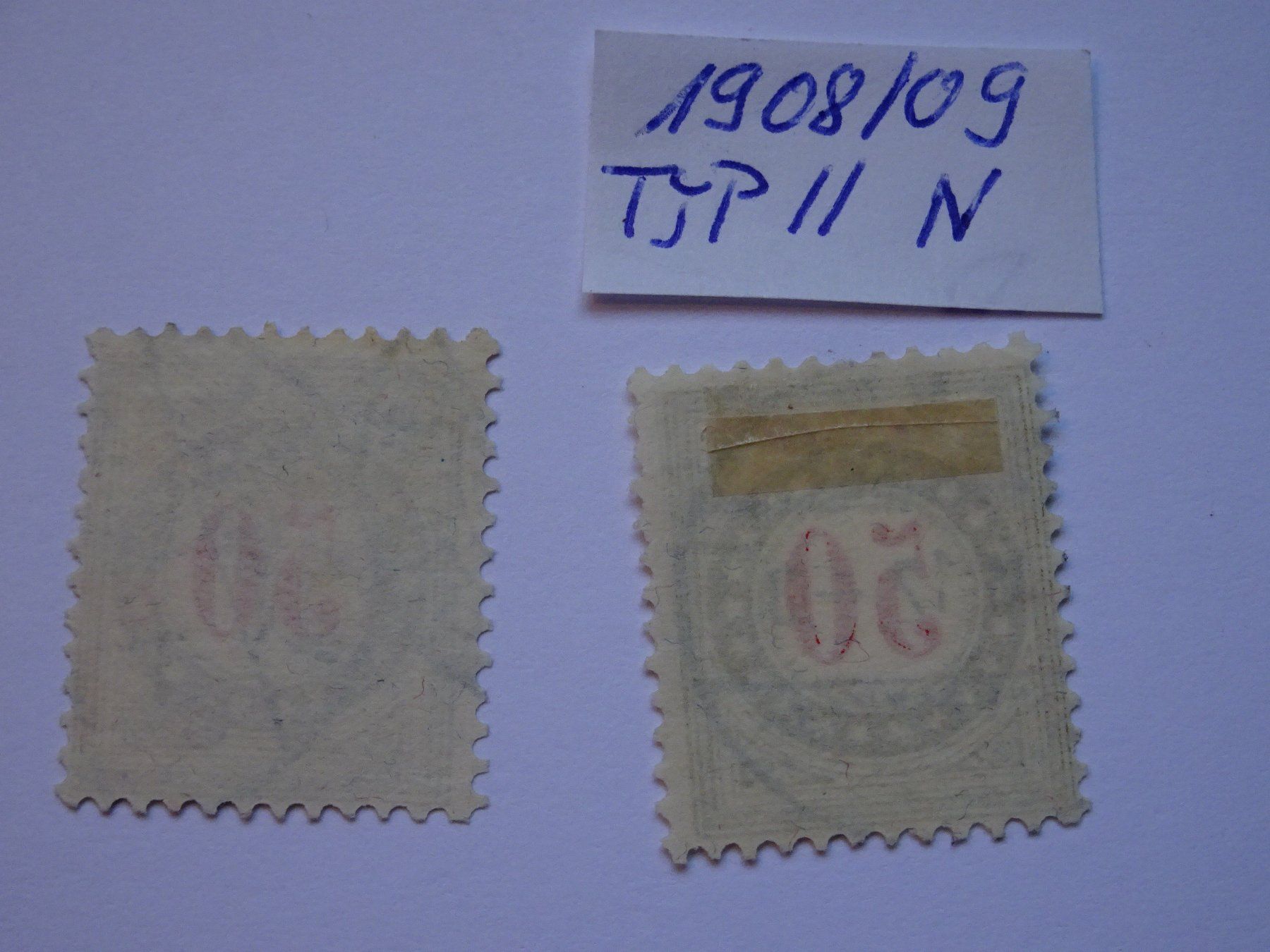 Tous les timbres: Porto 1908/09 – D'occasion à Aadorf par Chnorli-Furz 1