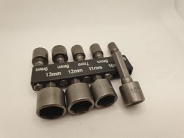 Innen-Sechskant Schraubendreher 1/4" Aufnahme 5-13mm