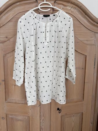 Marco Polo Leinenbluse/Gr.38/ legerer Schnitt