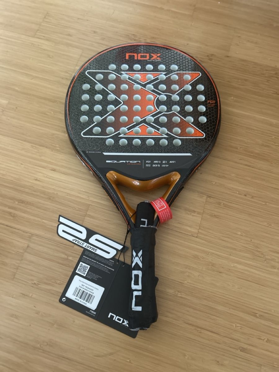 Schläger: New! NOX Equation Advanced Series padel racket + racket bag – Neu und originalverpackt aus Zürich von Nugteren 1
