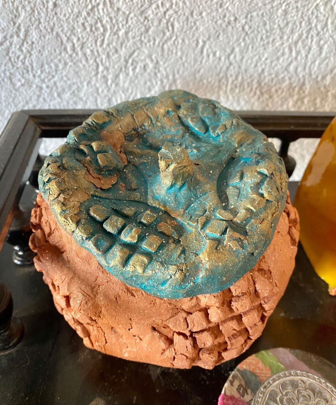 Schmuckkästen: Bonbonnière en terre cuite – Neu und originalverpackt aus Estavayer Le Lac von sico1260 2