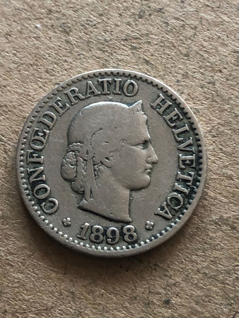 Tutti le monete: 10 Rp. 1898 – Usato da Schötz venduto da Odpa