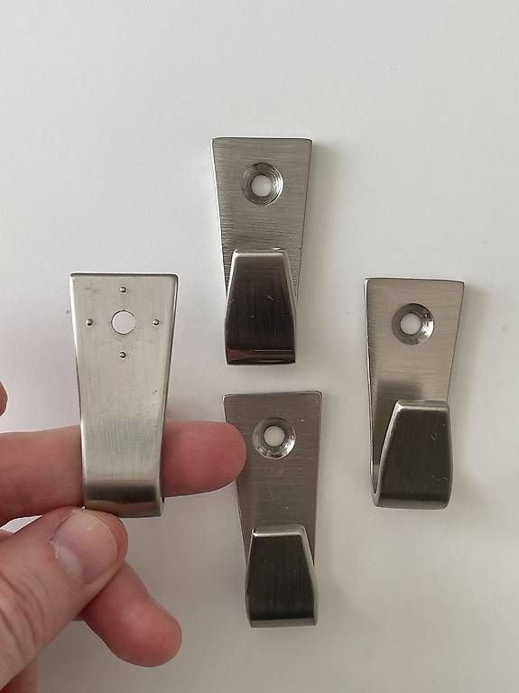Ikea Eisenwaren: 4 x Kleiderhaken Edelstahl – Gebraucht aus St. Gallen von K_Blum 3