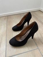 ungetragene schwarze Pumps Cube Gr. 38