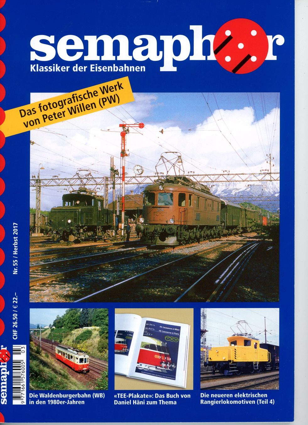 Riviste & Magazine: Semaphor Klassiker der Eisenbahn Nr.55 Herbst2017 – Usato da Köniz venduto da vasco013